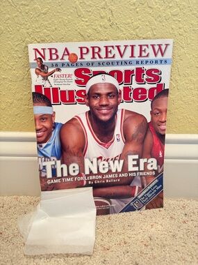 Sports Illustrated NBA Preview Magazine - LeBron James Cover